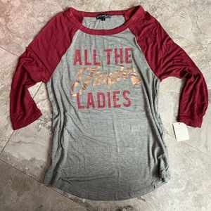 NWT Wms. Christmas “ all the jingle ladies” Shirt